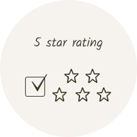5 star rating