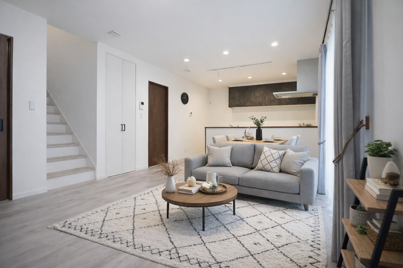 ネコと暮らすナチュラルモダンな家・内観