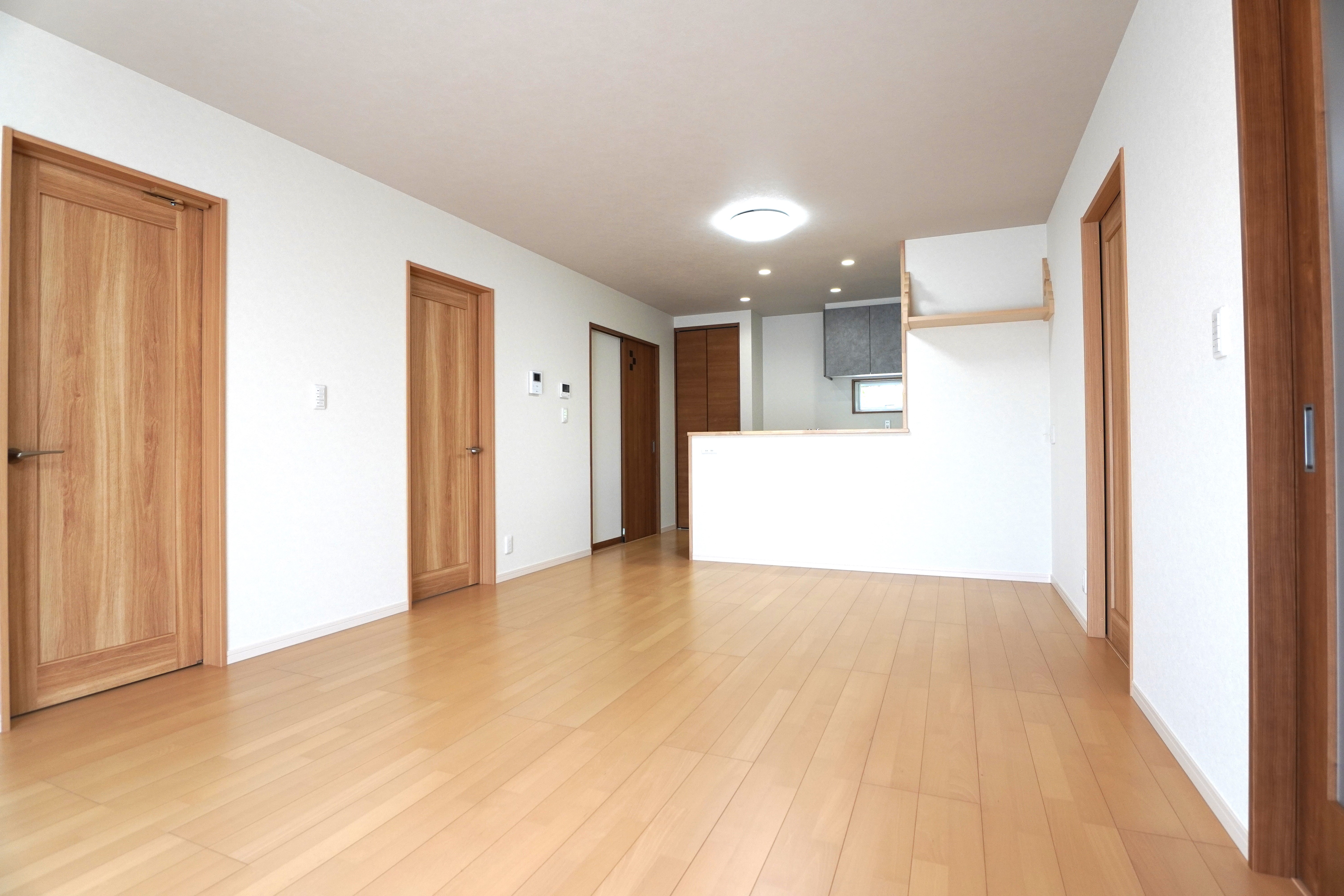 ホッと落ち着く穏やかな平屋の家・内観