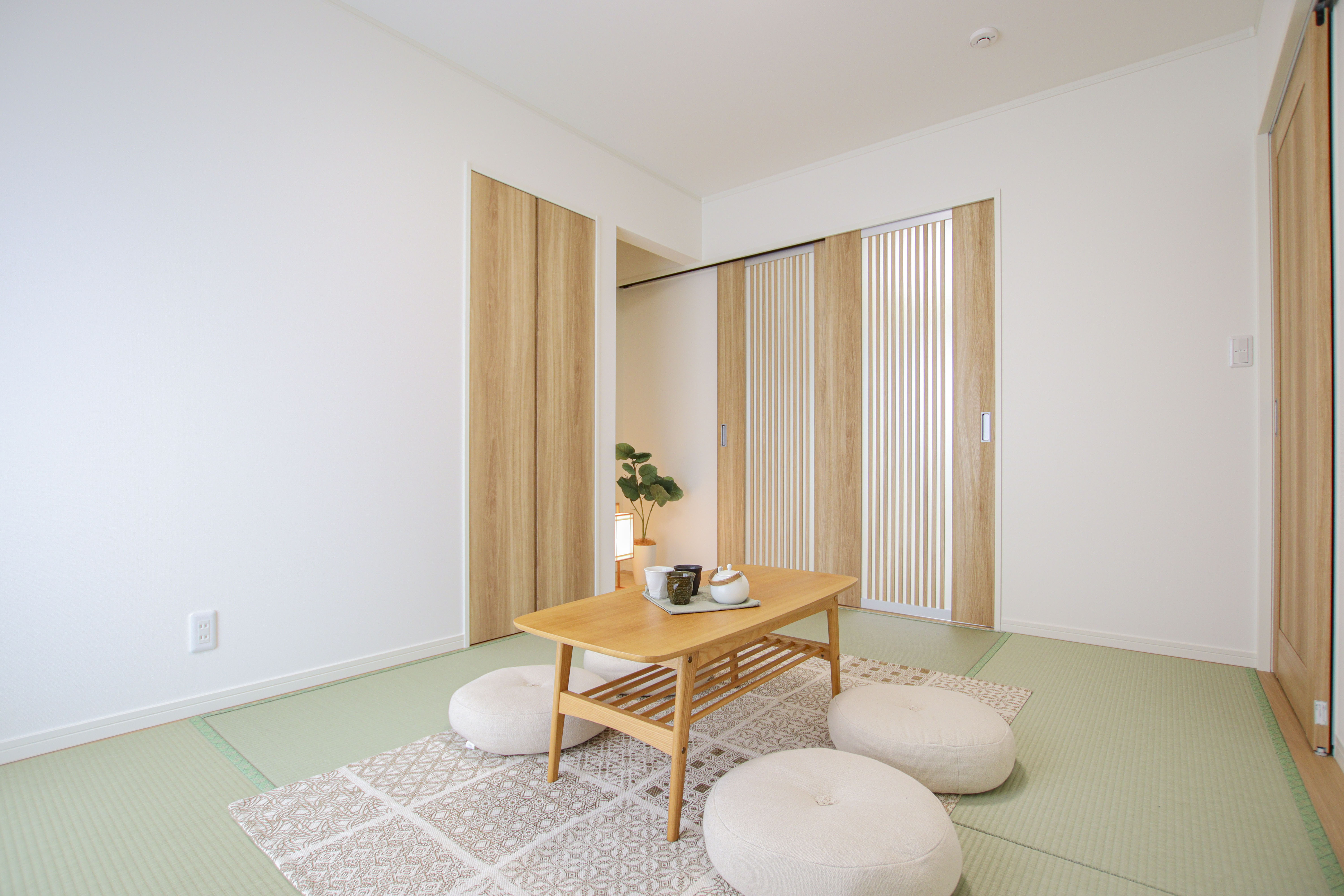 3DKのコンパクトな平屋・内観